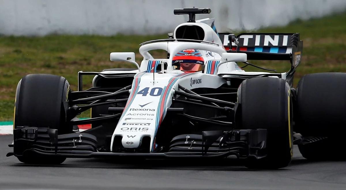 Formuła 1: "Witamy z powrotem, Robert!". Kubica lepszy od Sirotkina w drugim dniu testów w Barcelonie