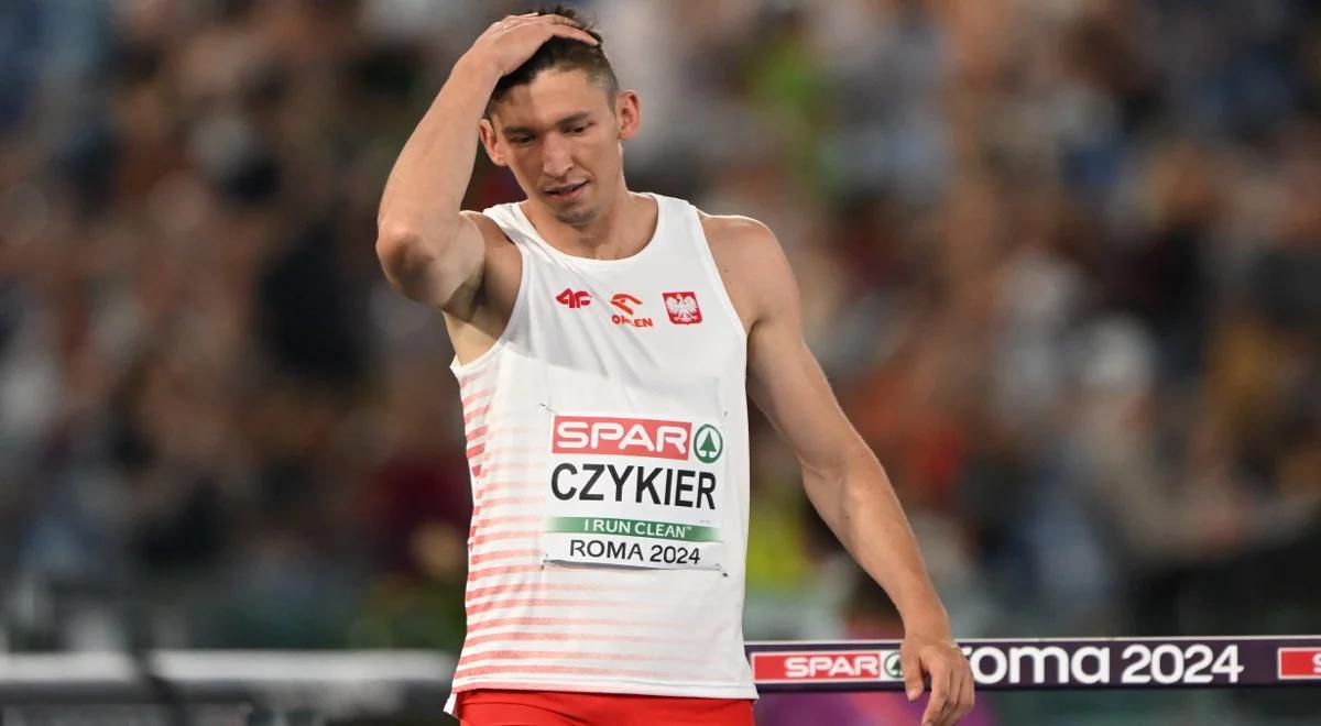 Lekkoatletyczne ME Rzym 2024. Damian Czykier nie ukończył biegu finałowego