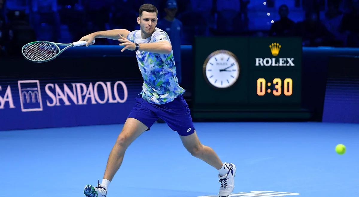 ATP Finals: Hubert Hurkacz postawił się Djokoviciowi. Polak pokrzyżował plany lidera