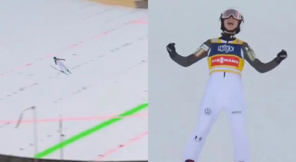 Rekord świata w Vikersund. Kosmiczny lot Prevc [WIDEO]