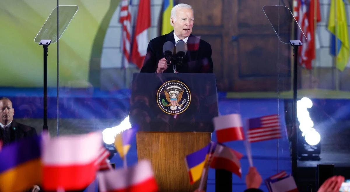 Biden jak Kennedy i Reagan. Świat komentuje wystąpienie prezydenta USA w Warszawie