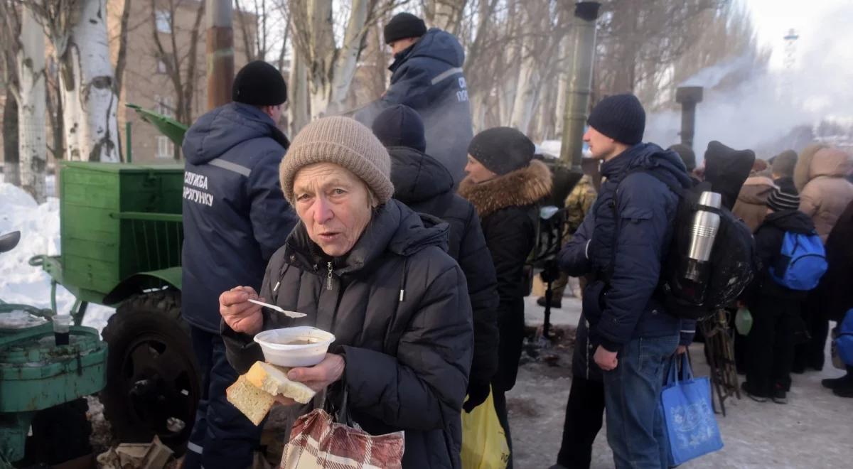 Eskalacja walk na Ukrainie. NATO apeluje do Moskwy. Prorosyjskie siły ostrzeliwują z rakiet Awdijiwkę, w mieście jest katastrofa humanitarna
