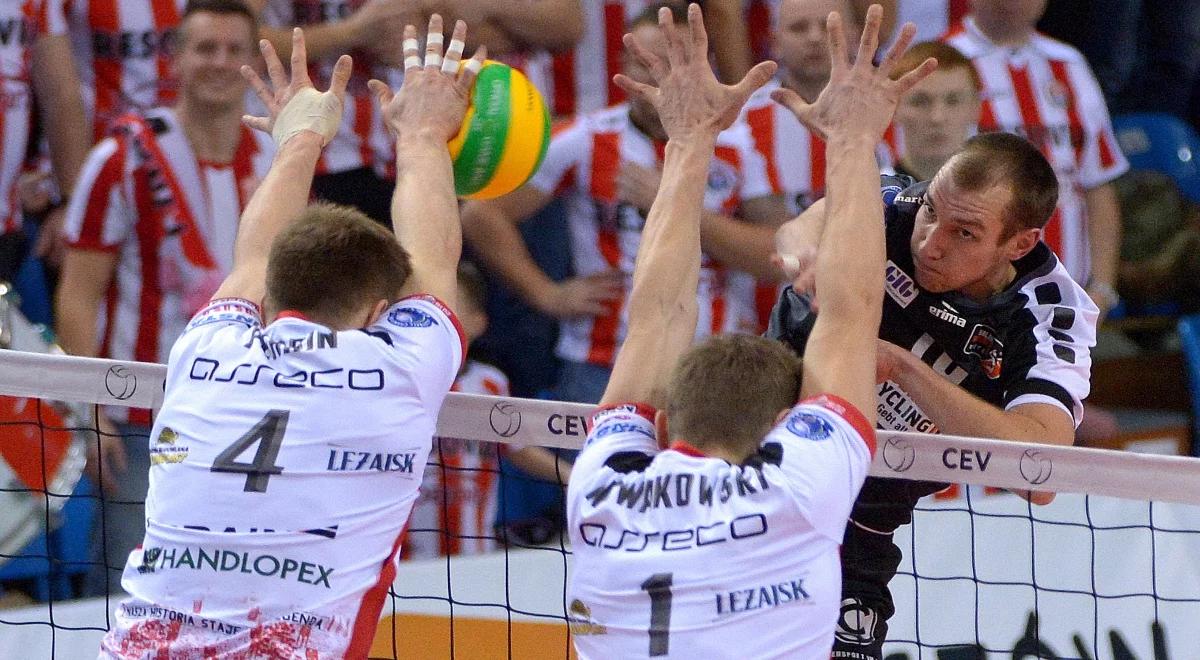 LM siatkarzy: druga wygrana Resovii za dwa punkty