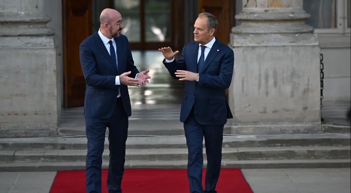 "Stworzona, by bronić siebie i innych". Premier Tusk przekonuje do Europy silnej militarnie