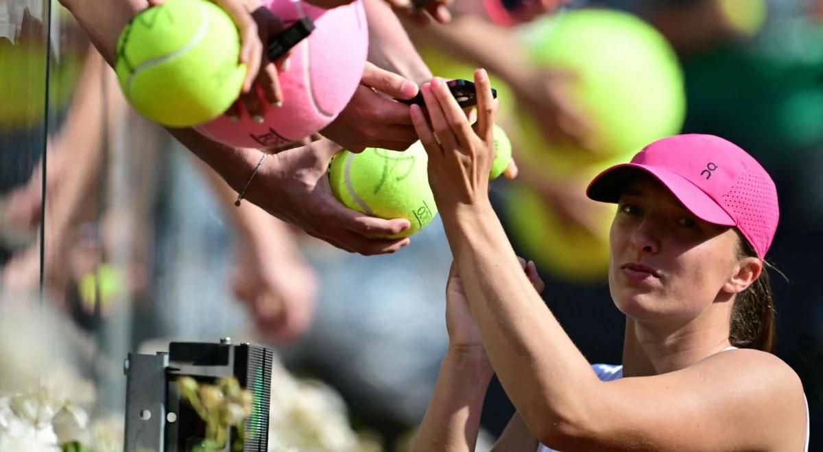 WTA Rzym. Aktywiści demonstrują podczas meczów. Ważne słowa Igi Świątek    