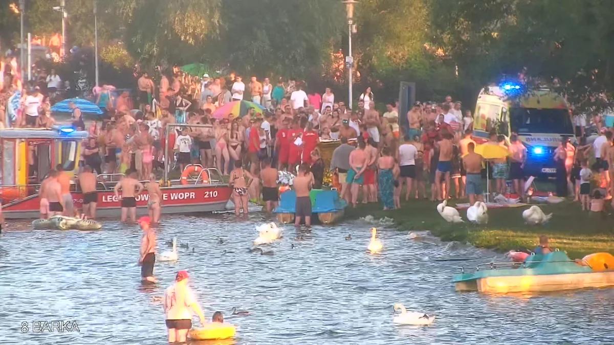 Nieporęt. Reanimacja 18-latka na plaży. Dramatyczna akcja ratunkowa