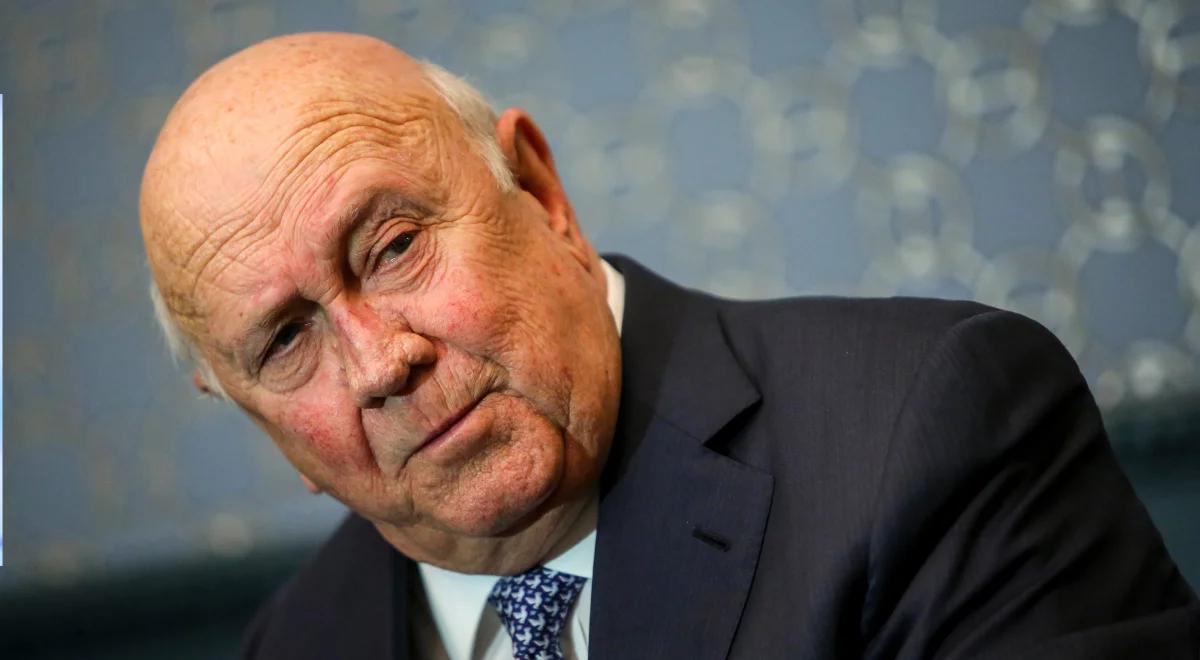 Ostatni prezydent czasów apartheidu. W Kapsztadzie  zmarł Frederik Willem de Klerk