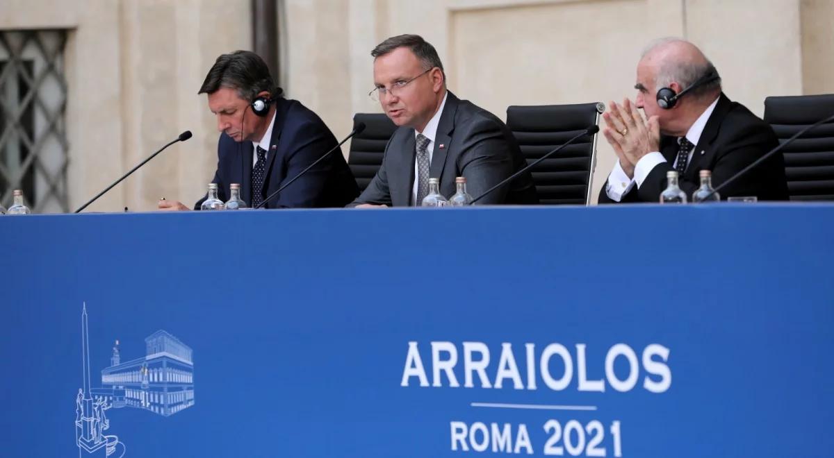 Prezydent Andrzej Duda w Rzymie: Unia musi prowadzić politykę otwartych drzwi