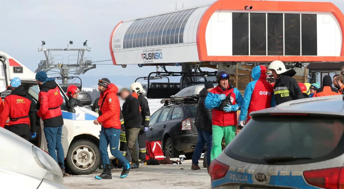 Śledztwo ws. śmierci trzech osób w Bukowinie Tatrzańskiej, na które spadł zerwany dach