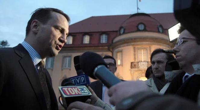 Sikorski w Berlinie: rozmowy z Ławrowem i Westerwellem