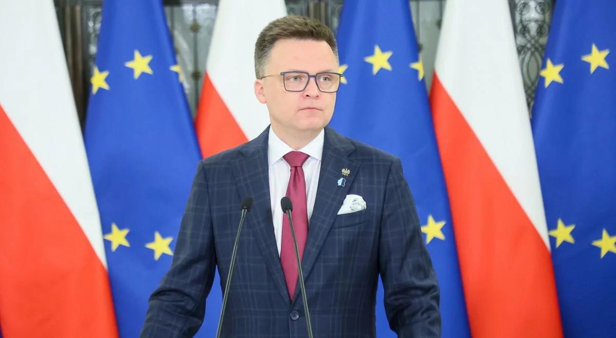 Hołownia mówi o końcu koalicji. "Przekroczenie czerwonej linii"