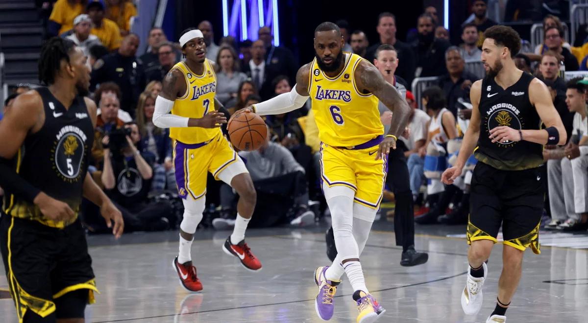 NBA: mistrzowie muszą odrabiać stratę. Lakers ograli Warriors 