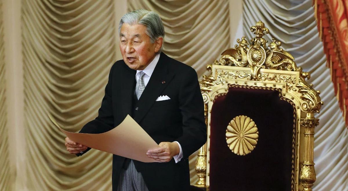 Japonia: cesarz Akihito podał datę swojej abdykacji
