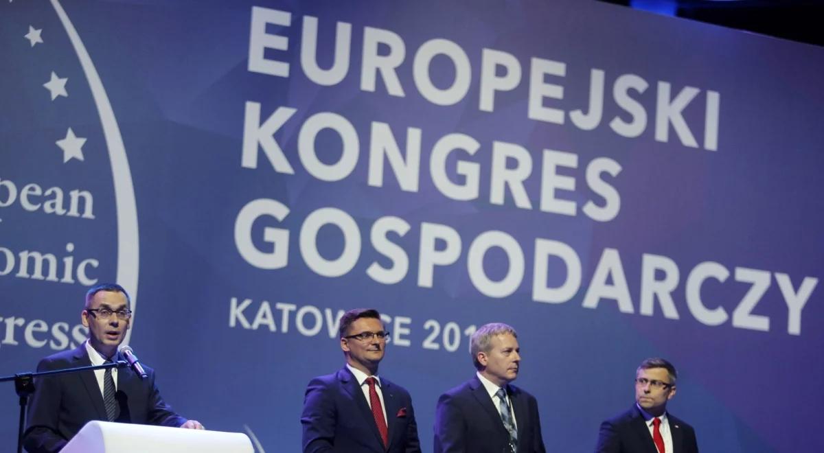 EKG w Katowicach. Prezydent do przedsiębiorców: zależy mi na przewidywalnym, sprzyjającym biznesowi prawie
