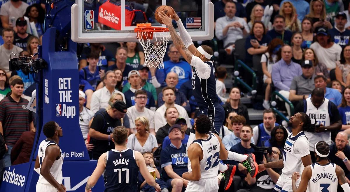 NBA. Mavericks jedną nogą w finale. Fantastyczna końcówka w meczu z Timberwolves