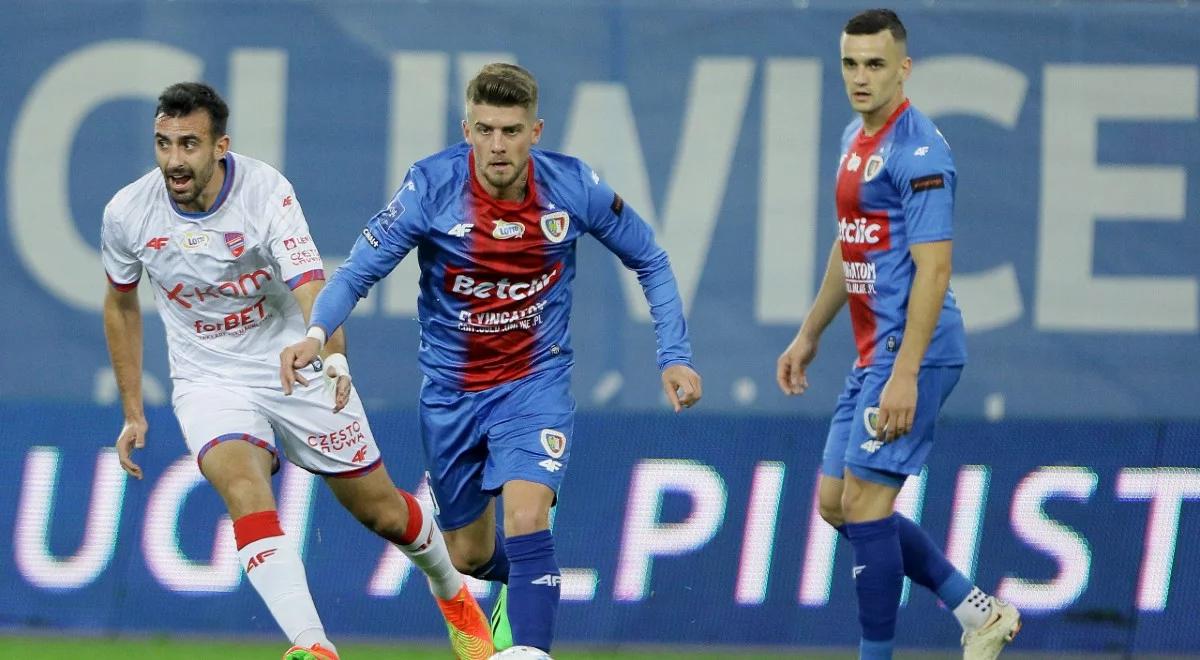 Ekstraklasa: Piast Gliwice przegrał z Rakowem Częstochowa w zaległym meczu. Jest nowy lider!