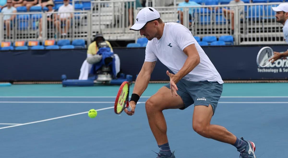 ATP Madryt. Emocjonujący super tie-break zakończony porażką. Zieliński poza turniejem