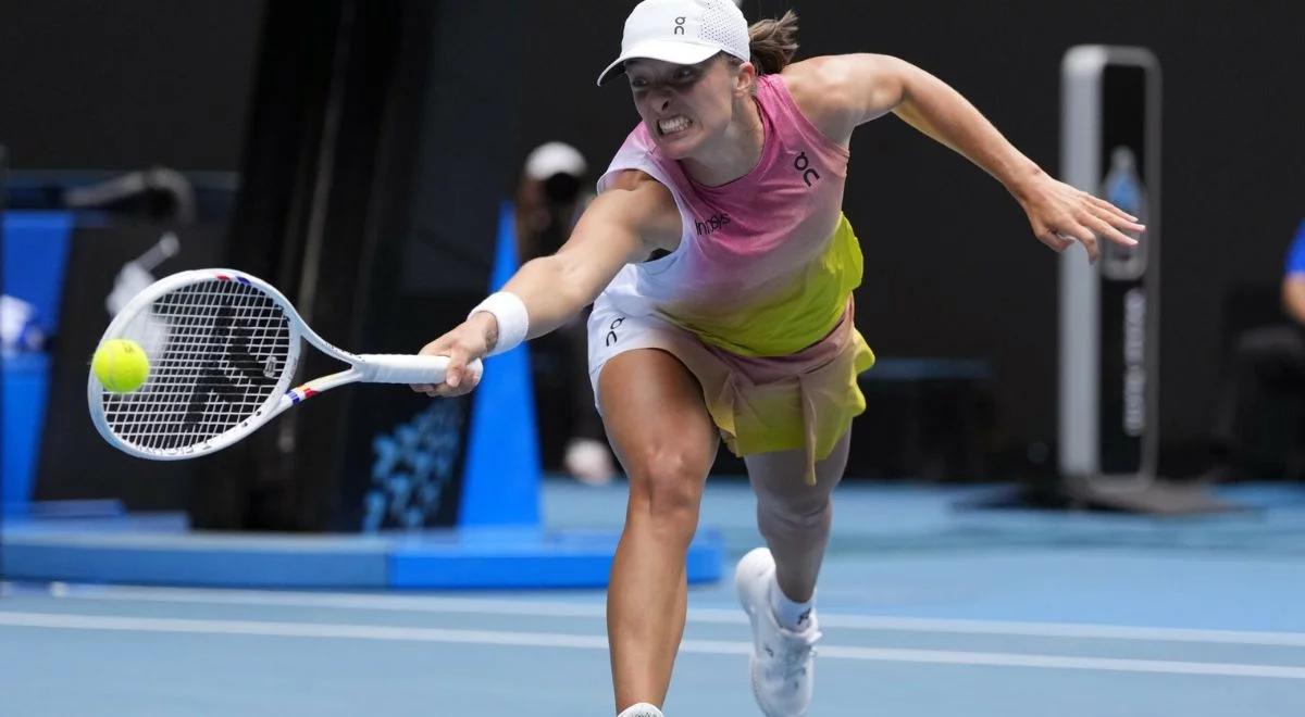 Iga Świątek - Emma Navarro. Polka gra o półfinał Australian Open 2025 