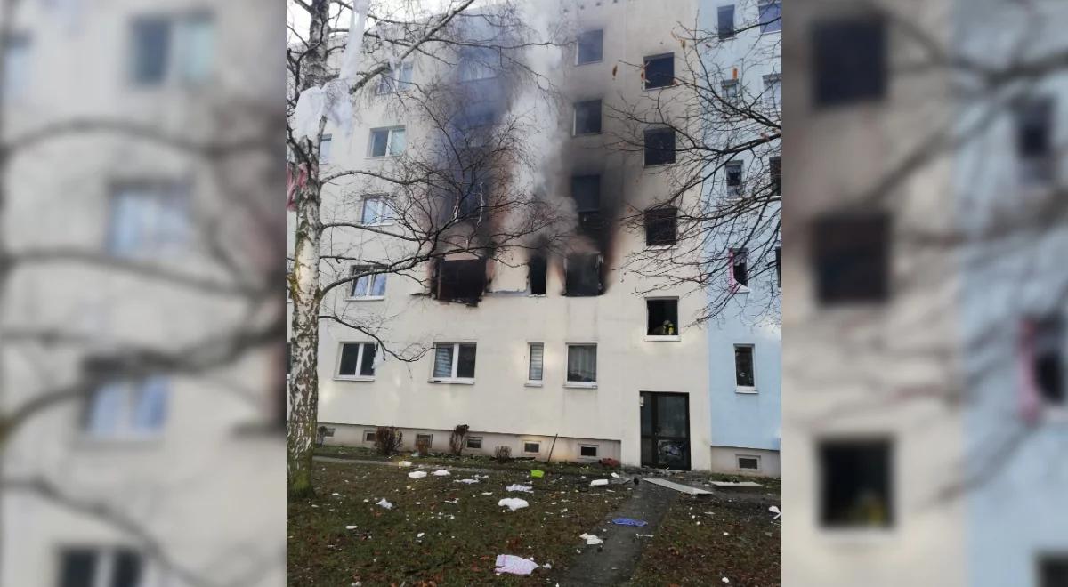 Eksplozja w bloku w Niemczech. Wiele ofiar, wybuchła butla z gazem