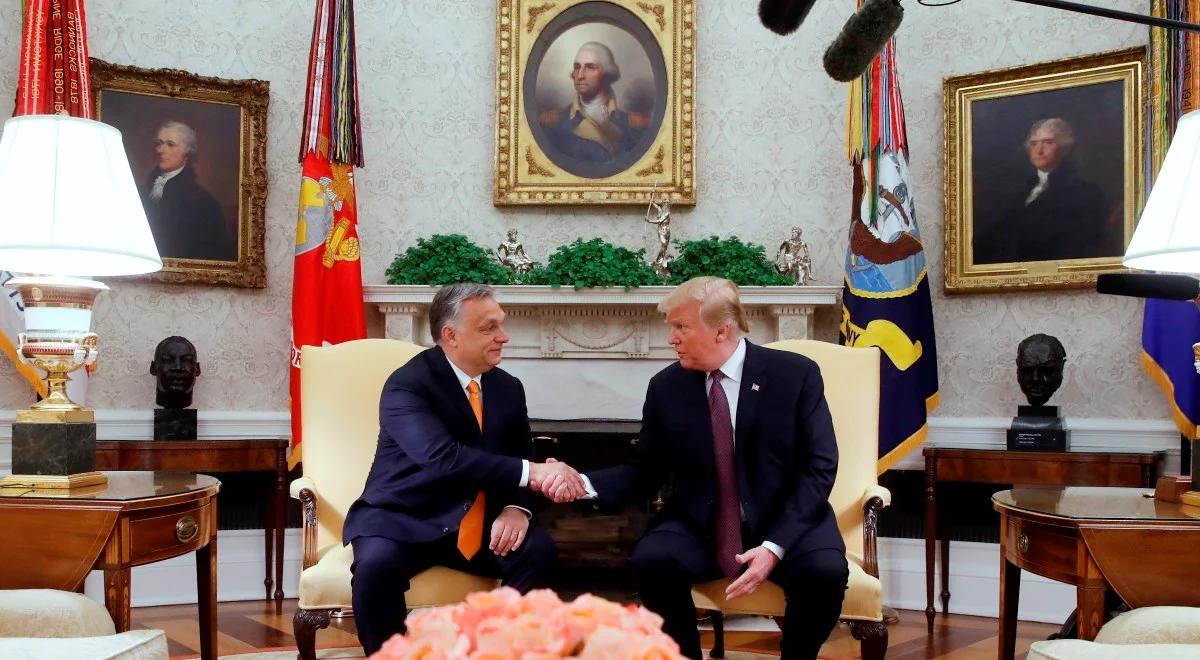 Viktor Orban z wizytą w Białym Domu. Donald Trump: to zaszczyt