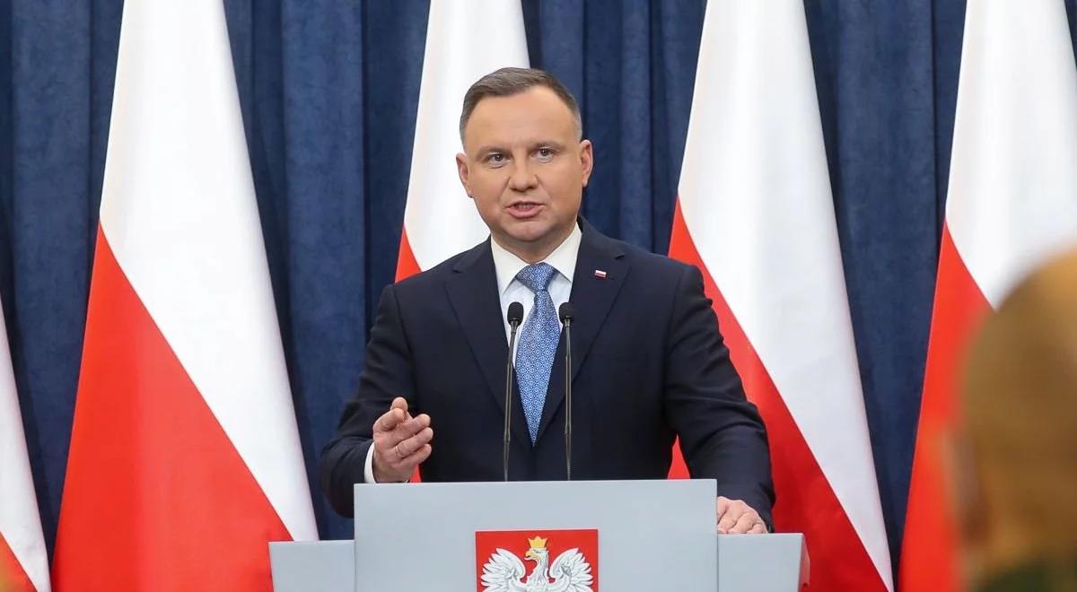 Prezydent Duda po spotkaniu zwołanym przez Bidena: nie wolno dopuścić do tego, aby Rosja wygrała tę wojnę