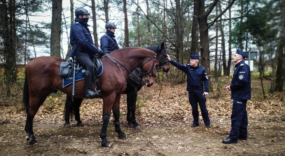 Komendant Główny Policji z wizytą na wschodniej granicy. Tematem bieżąca sytuacja i założenia na przyszłość