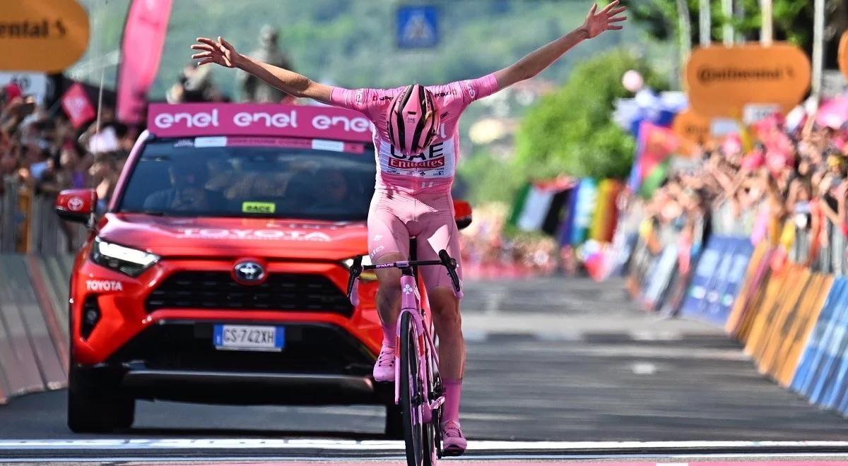 Giro d'Italia. Tadej Pogacar wygrał 20. etap. Słoweniec o krok od zwycięstwa