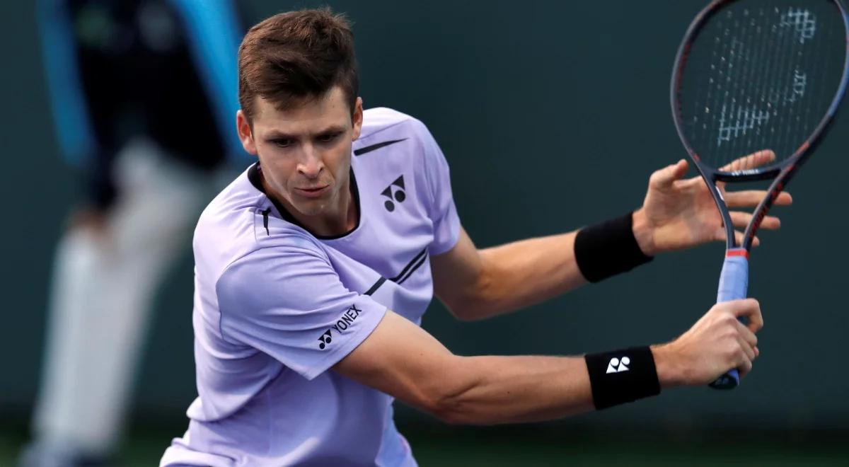 ATP Indian Wells: Hurkacz ma patent na Nishikoriego
