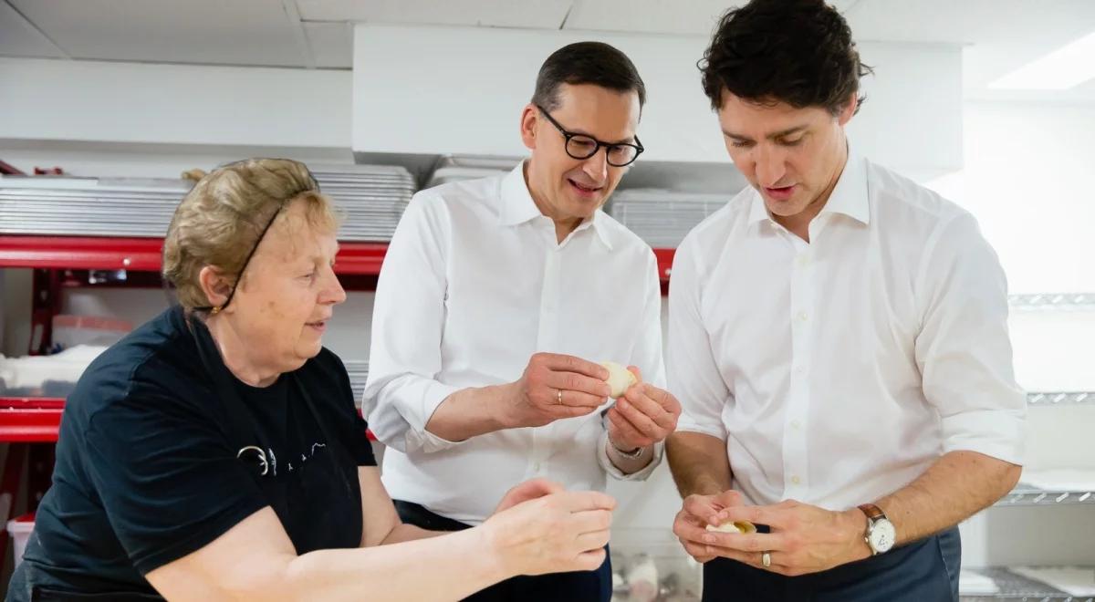 Wizyta premiera Morawieckiego w Kanadzie. Spotkanie z Justinem Trudeau miało też mniej oficjalny charakter