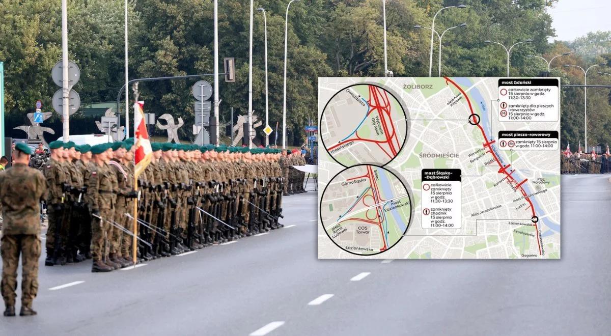 Święto Wojska Polskiego. Duże utrudnienia w Warszawie [Lista objazdów]