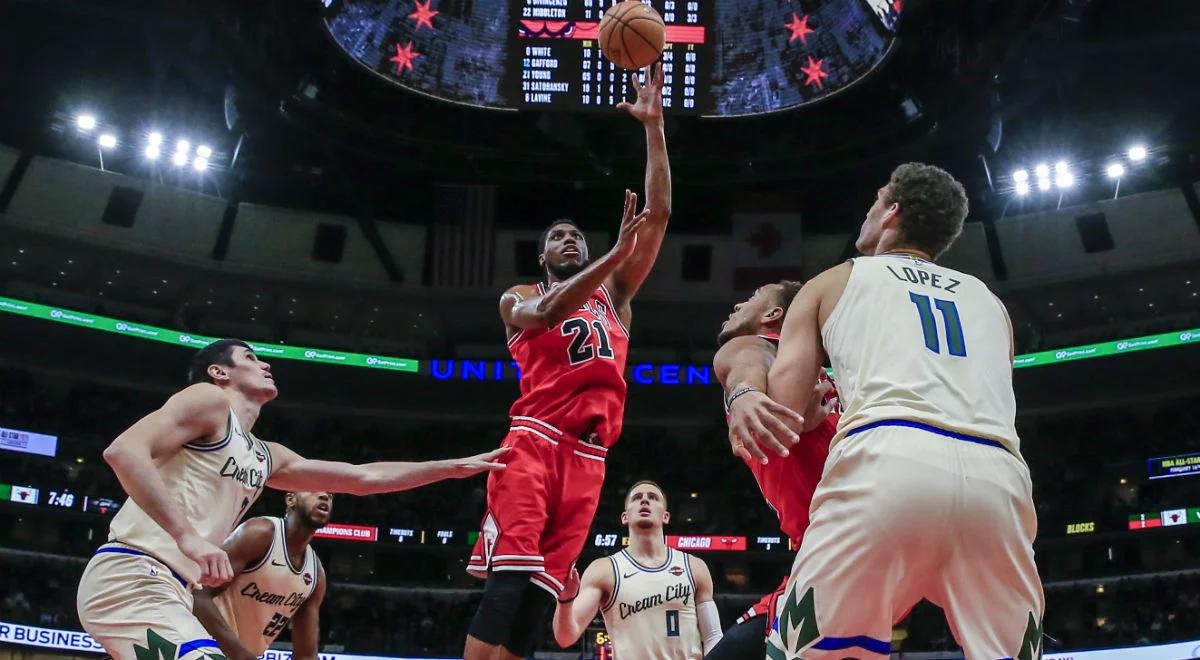 NBA. Porażka Chicago Bulls, 30. wygrana Milwaukee Bucks