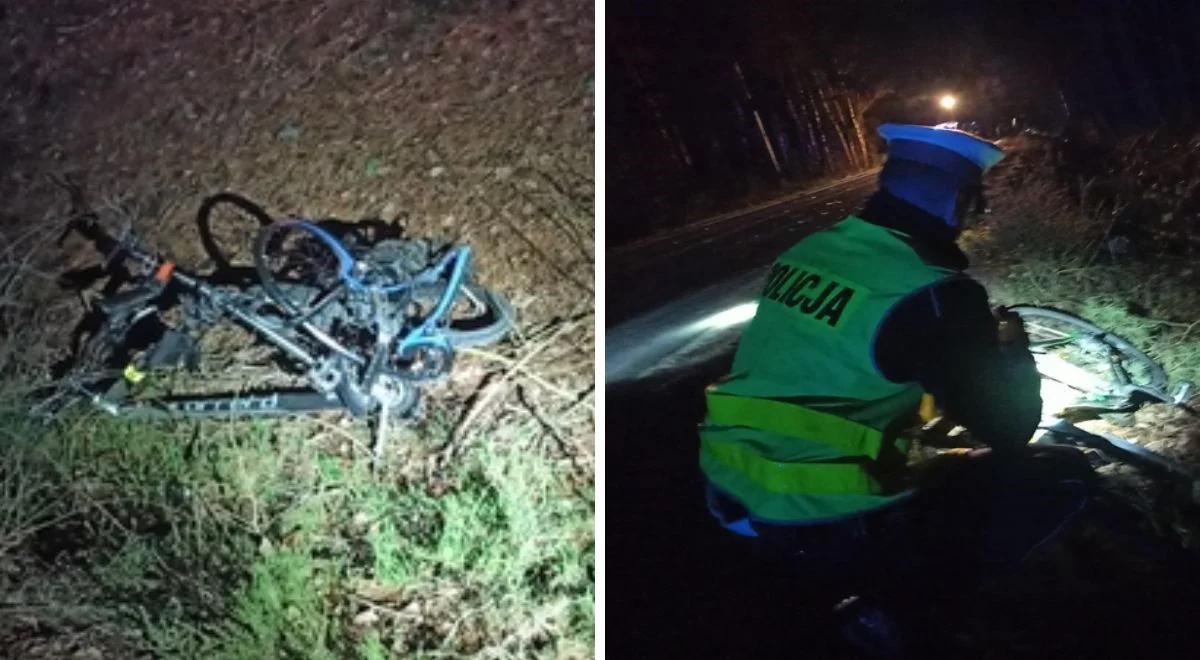 Tragiczny wypadek. Auto wjechało w rowerzystów, jeden nie żyje. Kierowca mógł być pod wpływem narkotyków