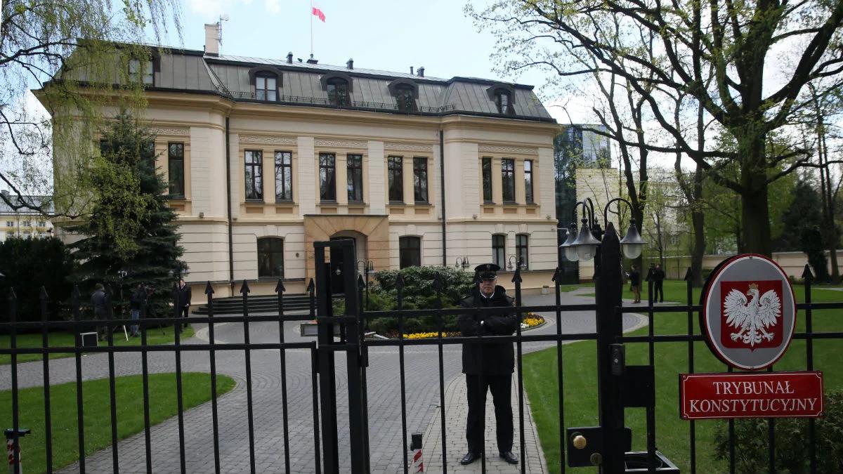 List prezydenta odczytany przed Trybunałem Konstytucyjnym