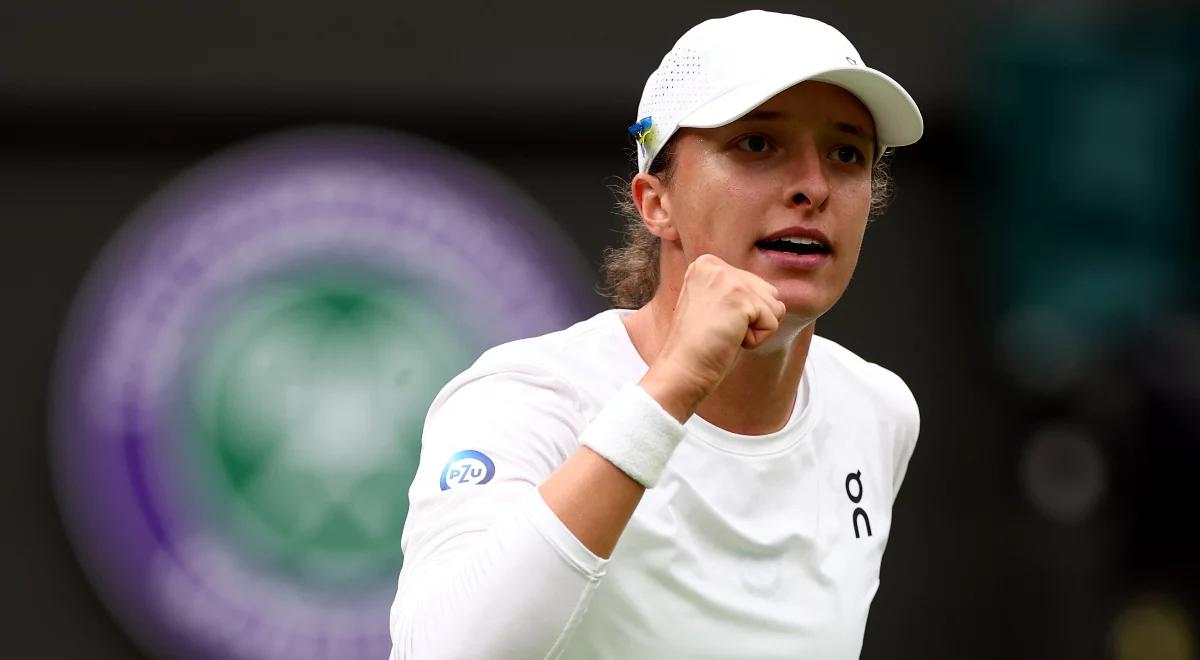 Wimbledon 2023: Iga Świątek - Lin Zhu. Dobry początek liderki rankingu