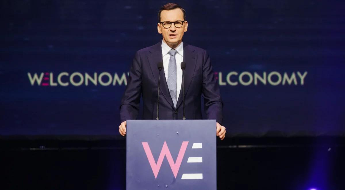 Premier Morawiecki na "Welconomy Forum" w Toruniu: dziś niezbędne jest, żeby utrzymać siłę polskiej gospodarki