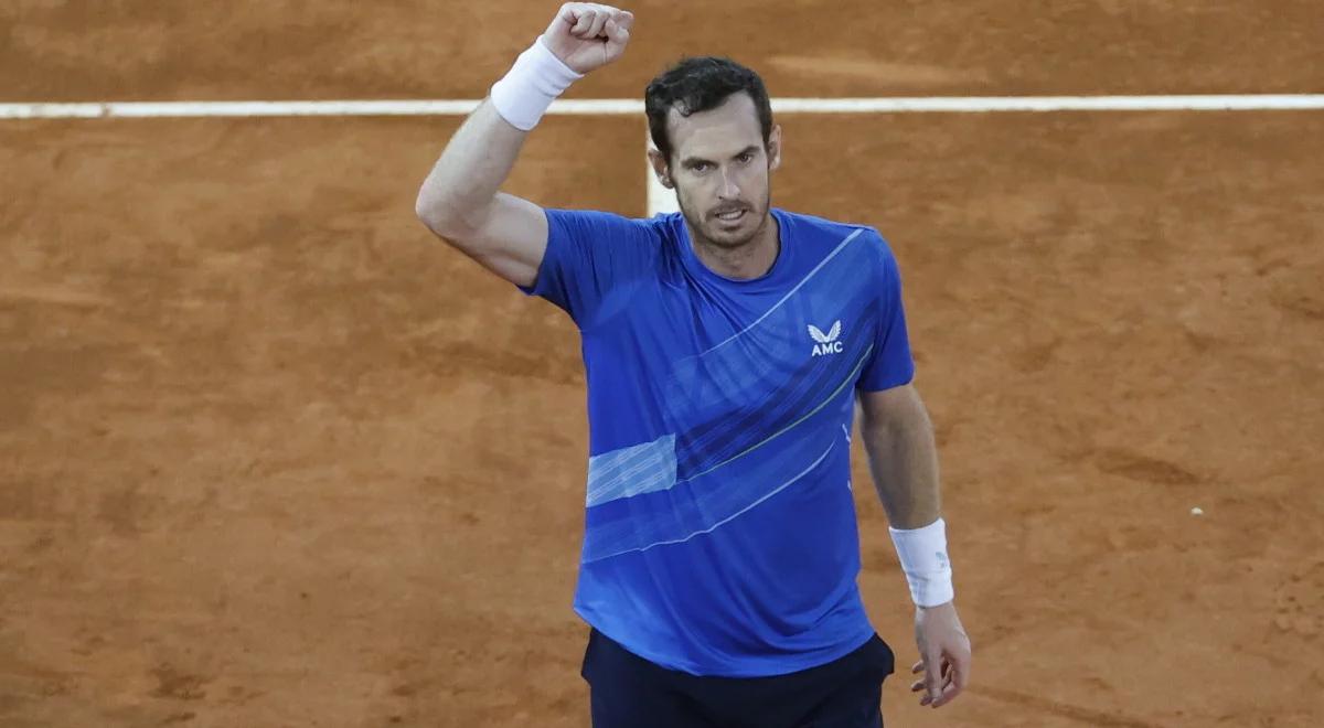 ATP Madryt: Andy Murray wycofał się z turnieju. Djoković czeka na Hurkacza 