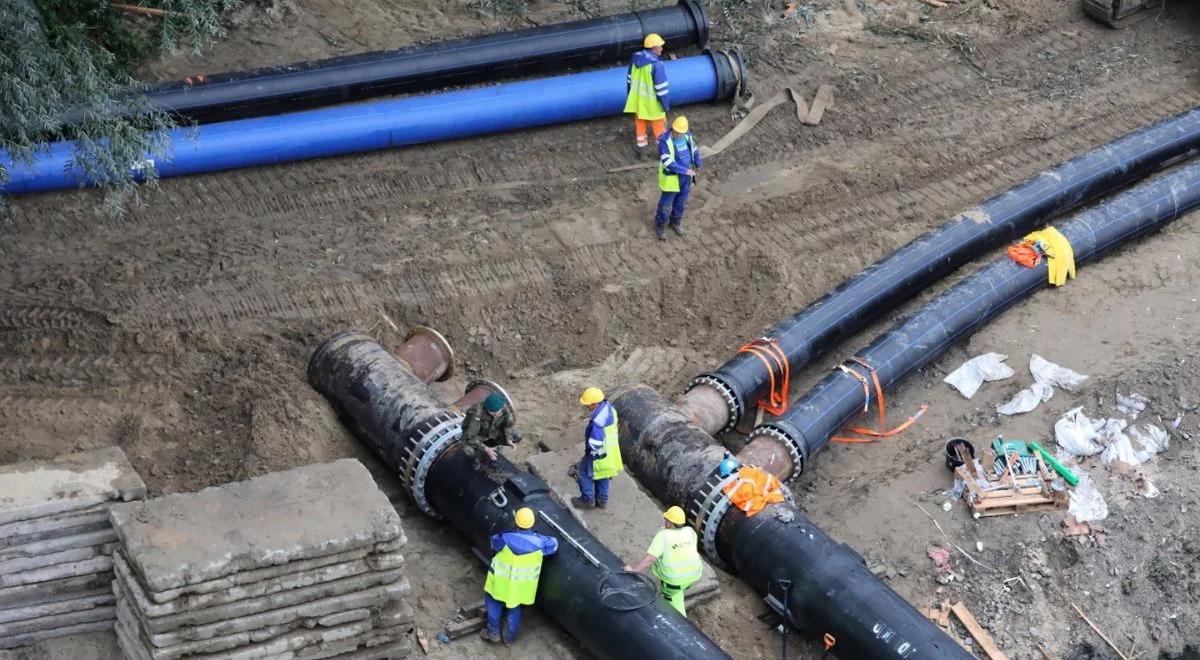 Alternatywny rurociąg na Wiśle. "Wydajność instalacji rośnie"