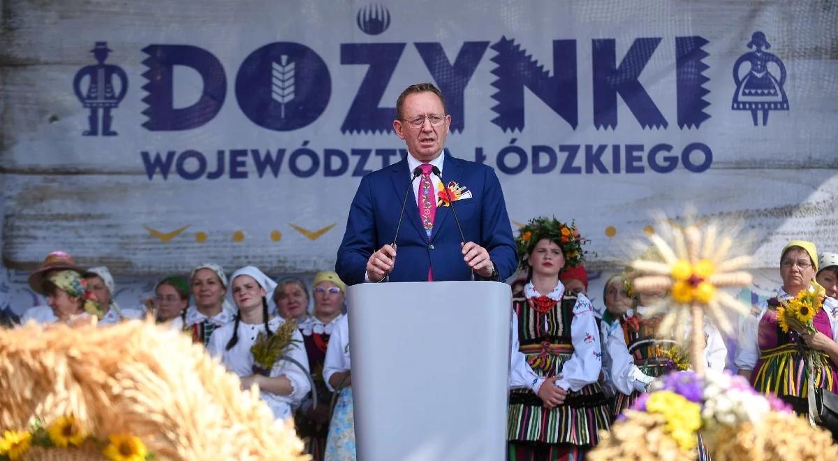 Dożynki w Paradyżu. Minister Telus: bezpieczeństwo żywnościowe jest najważniejsze