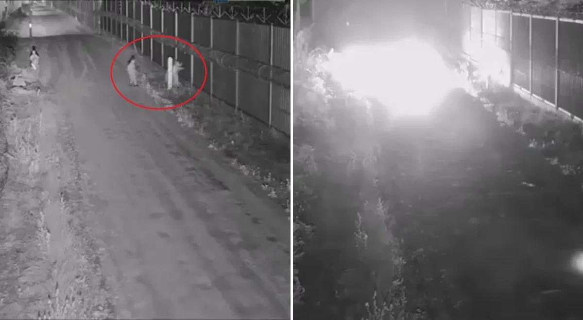 Atak na granicy, grad kamieni i koktajl Mołotowa. SG ujawniła przebieg zdarzenia
