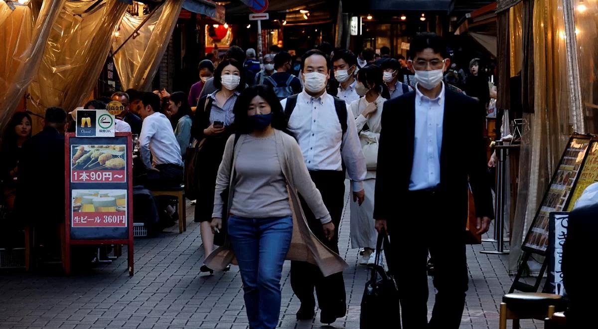 Japonia: gwałtowny wzrost zakażeń koronawirusem. W Tokio najwyższy poziom alarmowy