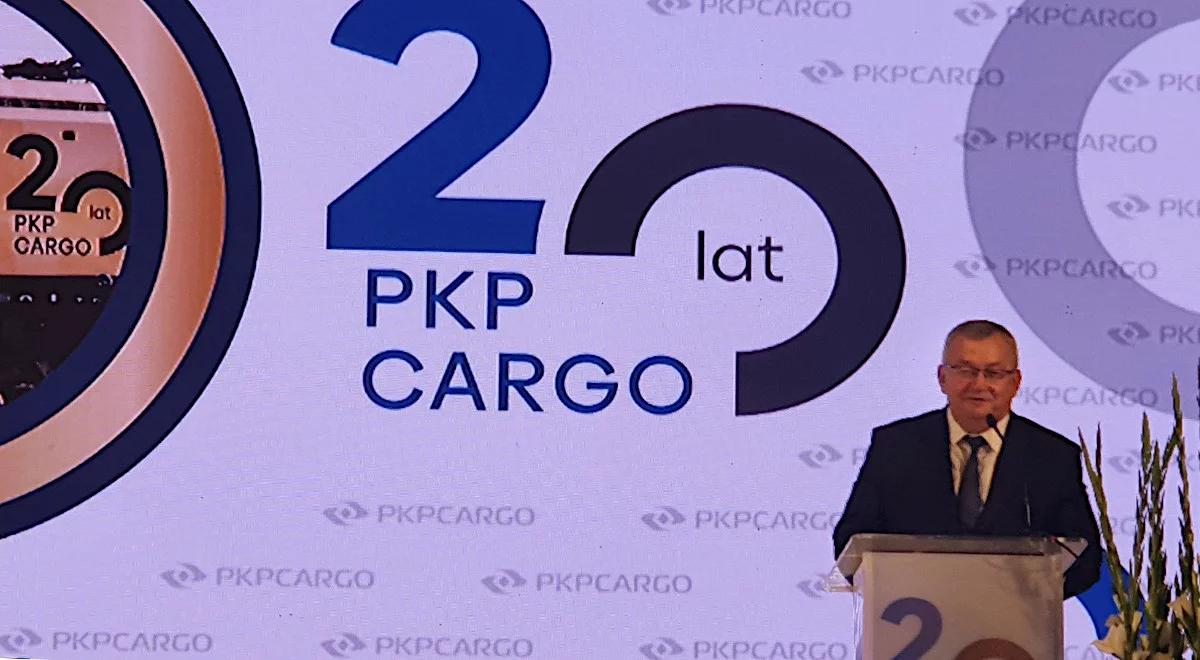 20 lat PKP Cargo. Adamczyk: dziękuję wszystkim, którzy pracują na dobry wizerunek polskiej kolei