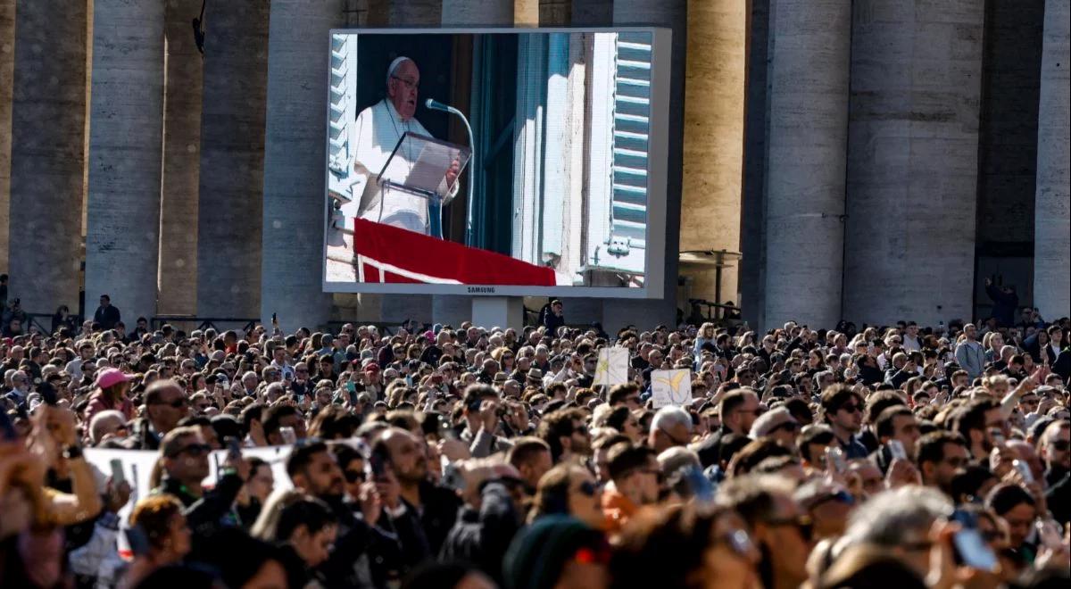 Papież Franciszek apeluje o pokój. "To odpowiedzialność całej rodziny ludzkiej"