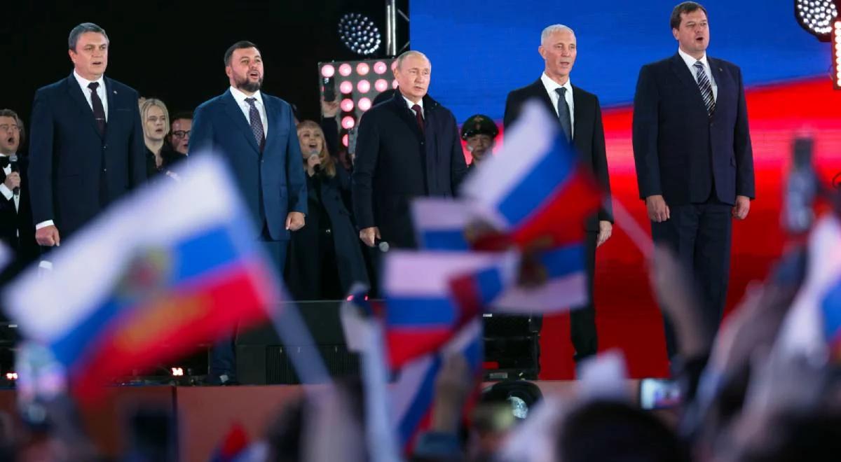Putin ogłasza aneksję ukraińskich terytoriów. Prof. Ryba: tzw. referendum wyjątkowo słabe propagandowo