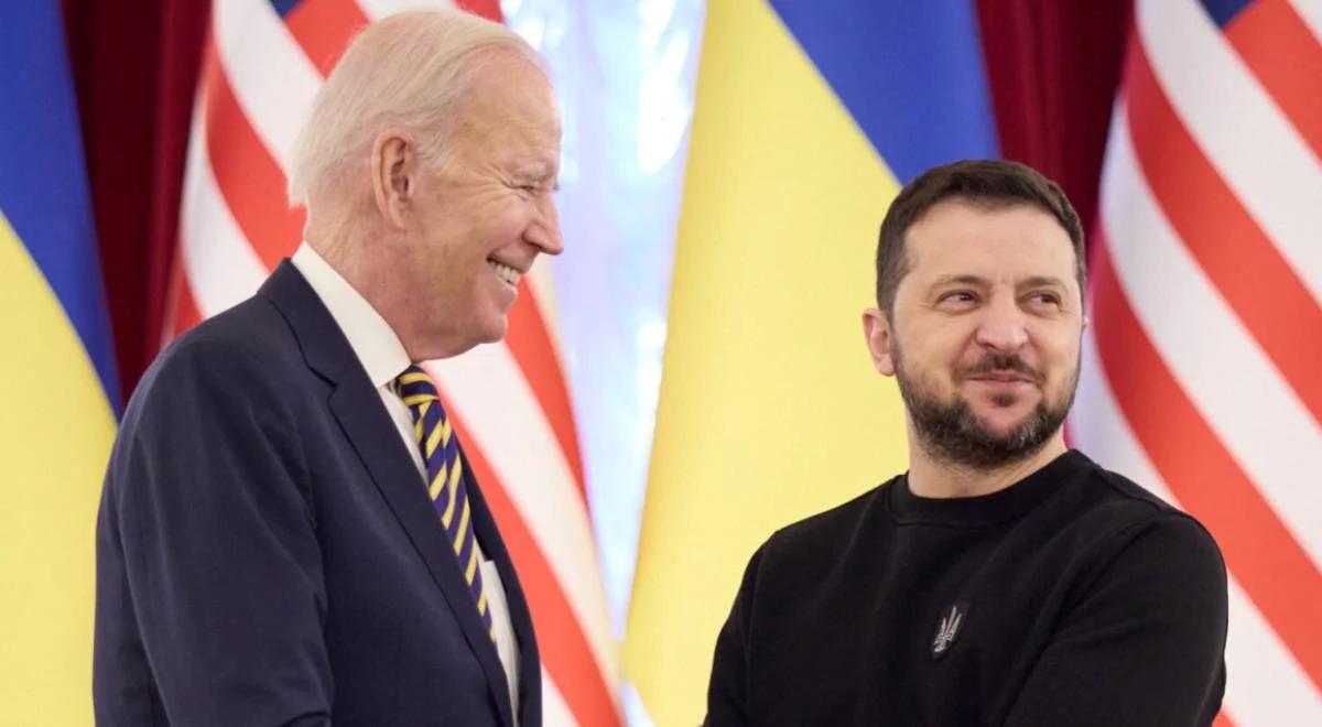 Joe Biden w Kijowie. "Gotów był zaryzykować życie i zdrowie, by pokazać poparcie USA dla Ukrainy"