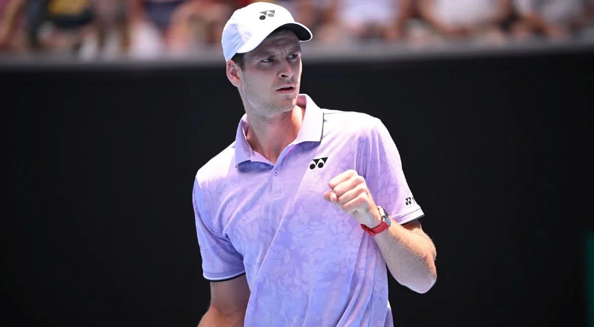 Australian Open: świetny mecz Hurkacza, zdeklasował rywala