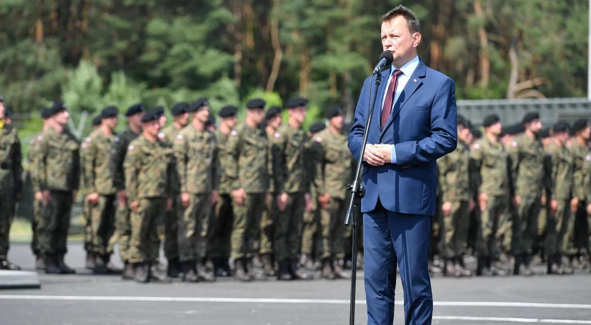"Zawsze są gotowi, zawsze są blisko". Szef MON o Terytorialsach
