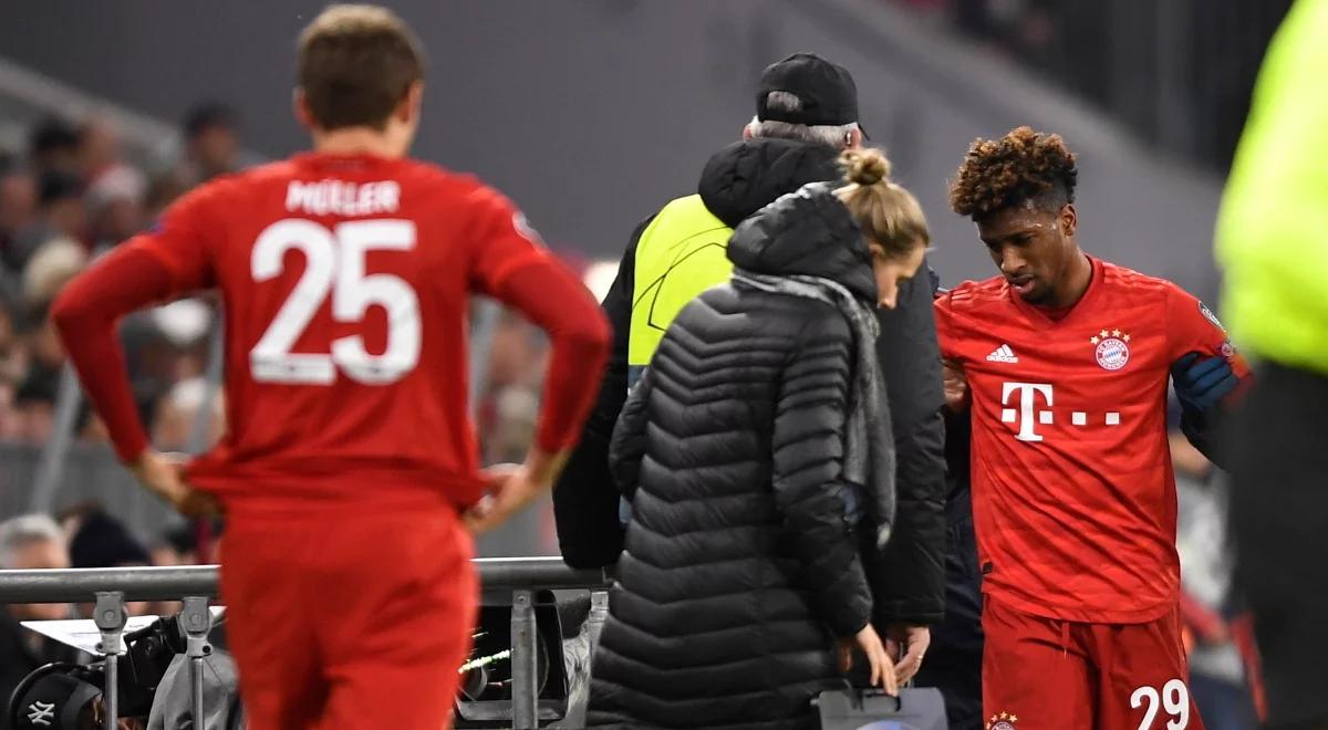 Liga Mistrzów: pech klubowego kolegi Lewandowskiego. Kolejny uraz Comana