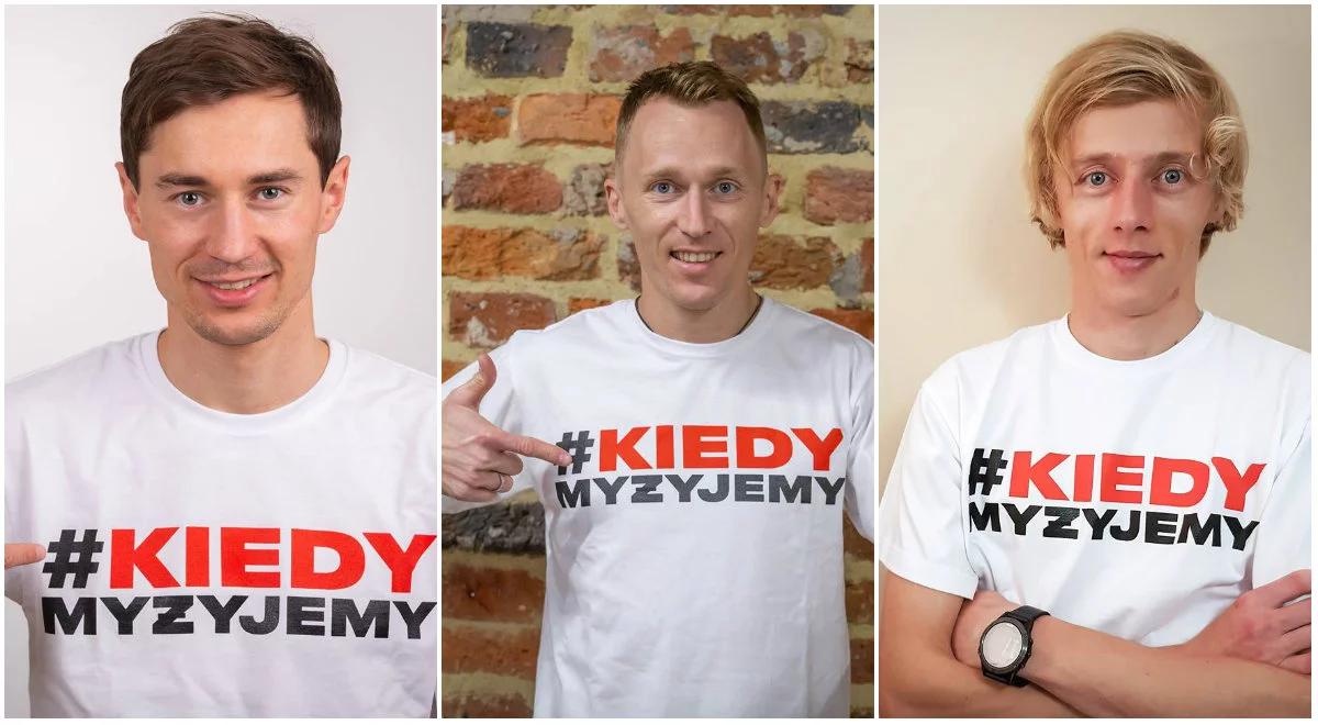 Akcja "Kiedy My Żyjemy". Sportowcy promują polski hymn: KIEDY, nie póki my żyjemy