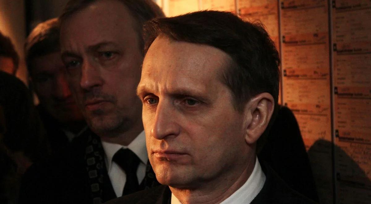 Szef rosyjskiego wywiadu broni paktu Ribbentrop-Mołotow. "To było bezpieczeństwo narodowe"
