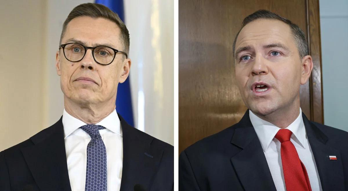 Nawrocki rozmawiał z prezydentem Finlandii. Bezpieczeństwo jednym z tematów